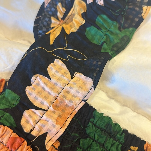 Who What Wear Size L Floral Top - Picture 7 of 7